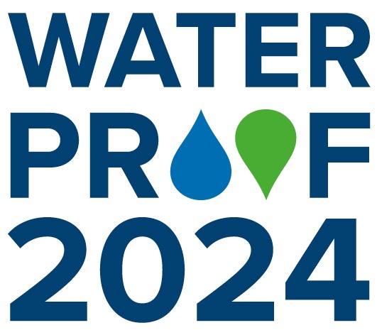 Partners For Water WaterProof 2024 Water Alliance   Waterproof Logo Blok RGB 002 1 